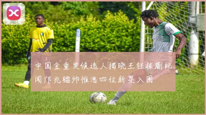 中国金童奖候选人揭晓王钰栋蒯纪闻邝兆镭帅惟浩四位新星入围